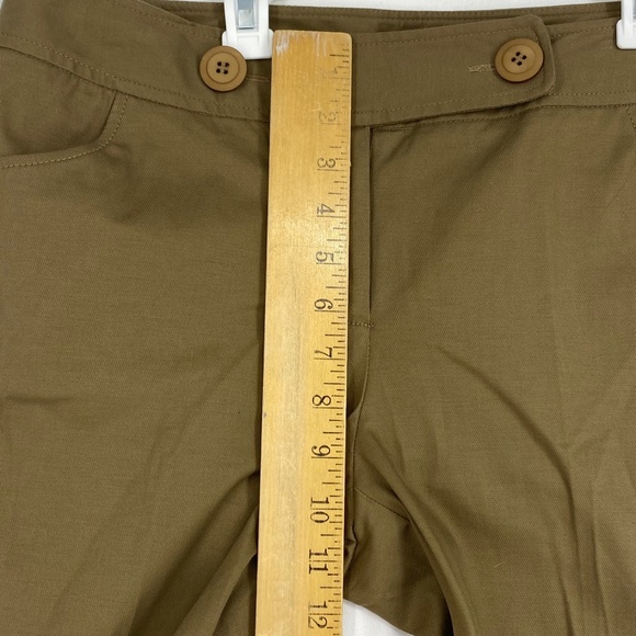 W Work to Weekend Womens Size 10 Career Pants Taupe Brown Mid Rise Wide Leg - Picture 4 of 8